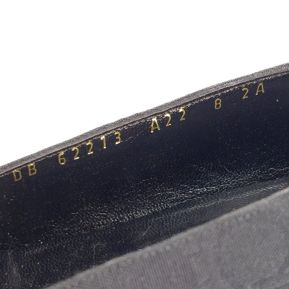 Salvatore Ferragamo Italy Womens 8AA Black Signature Gancini Dress Shoe Pumps - Picture 6 of 11